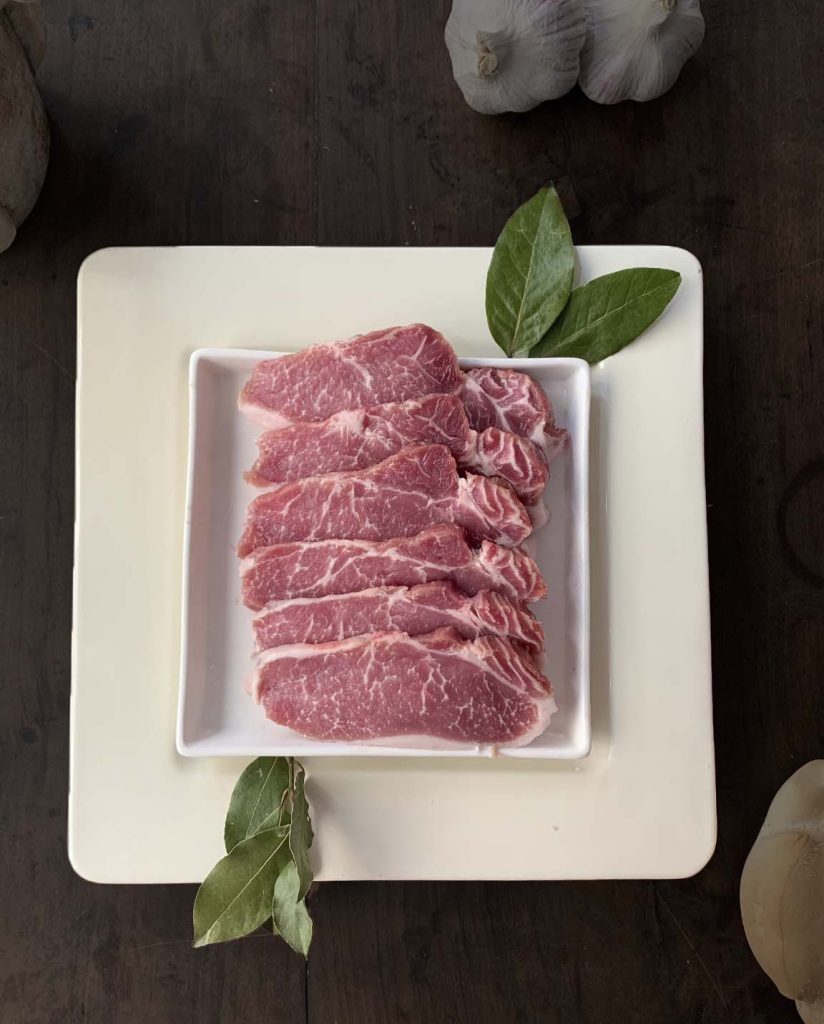 Lomo de cerdo ibérico, lomo fresco ibérico, filetes de cerdo ibérico, cerdo ibérico, lomo fresco de cerdo ibérico