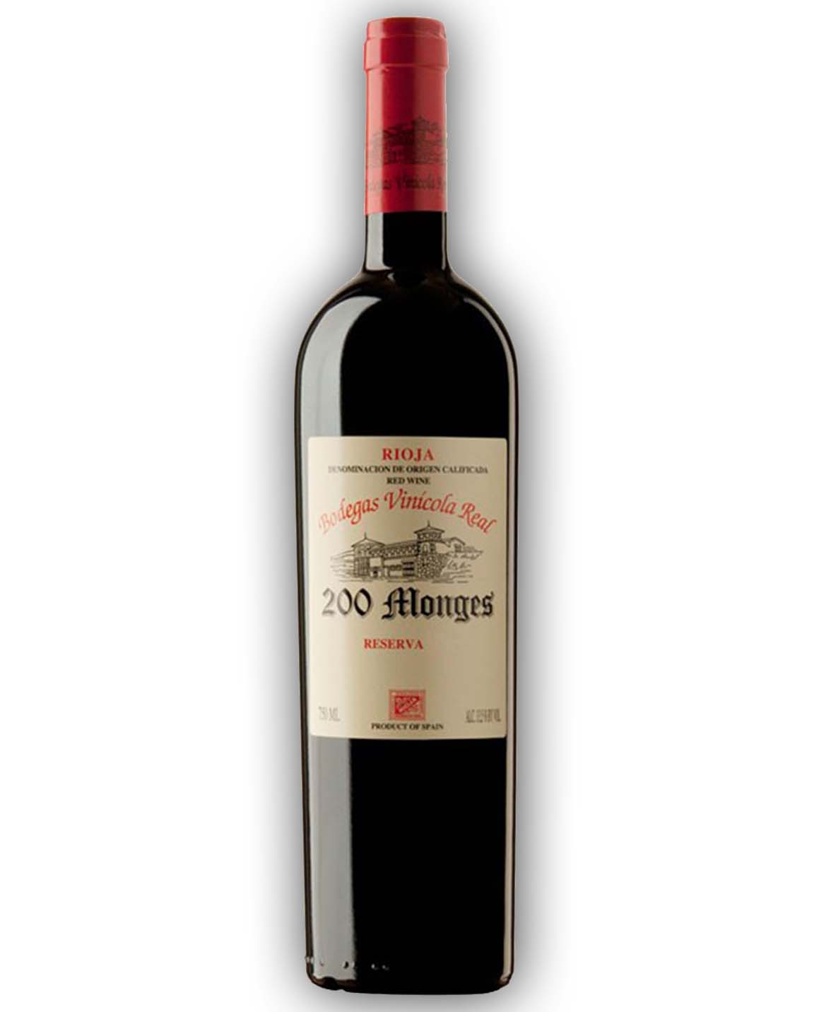 Vino 200 monges - Rioja reserva de 2010