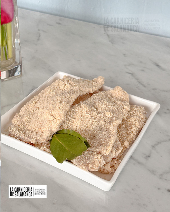 Comprar pechugas de pollo empanadas online, empanado casero y pollo fresco