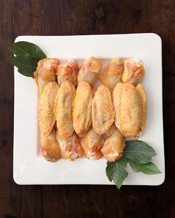 Comprar alitas de pollo de corral