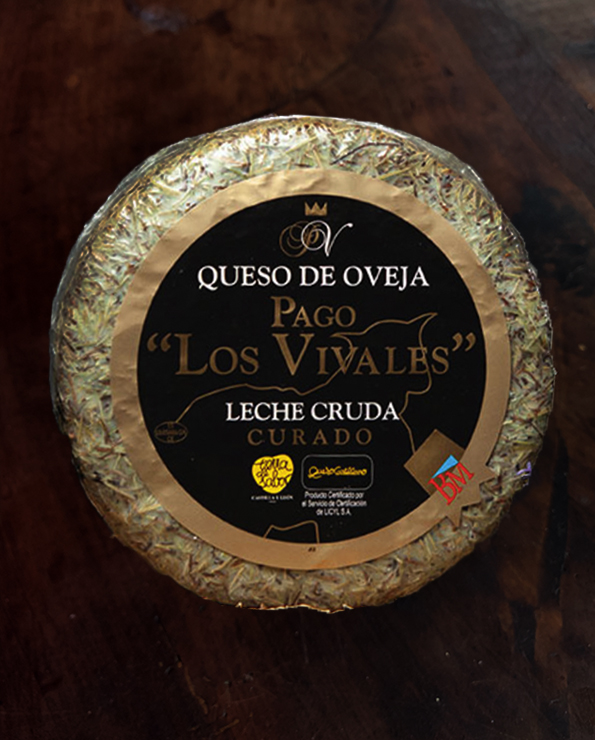 QUeso de oveja pago los vivales curado al romero