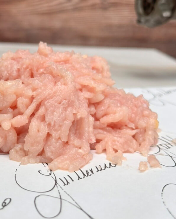 Comprar carne picada de pollo campero online, picada al momento sin aditivos