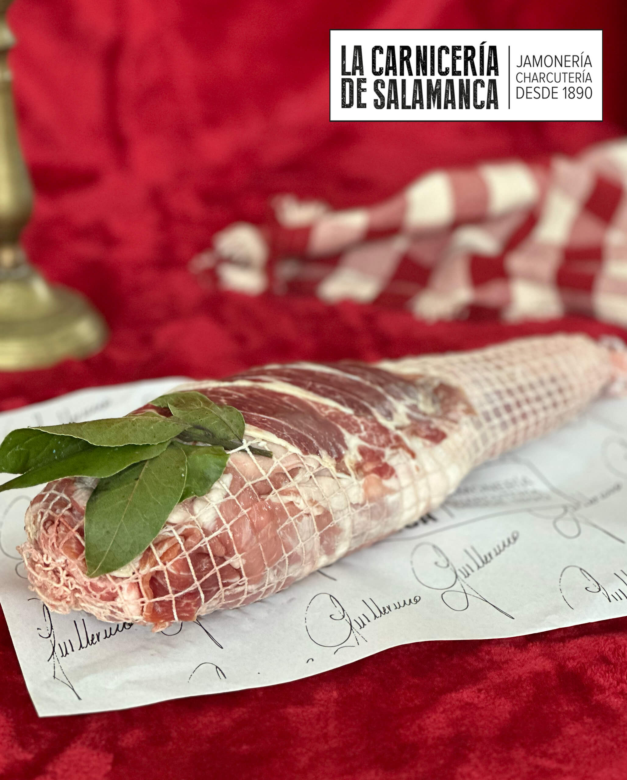 Detalle de relleno de cordero de La Carnicería de Salamanca. Carnicería online para comprar comida especial para Navidad