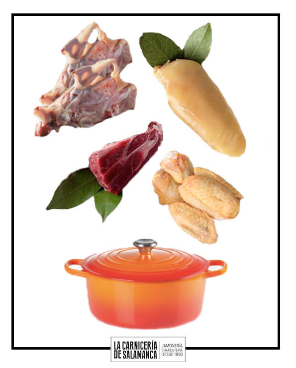 ingredientes para cocinar caldo de pollo