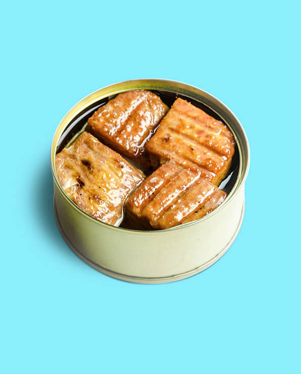 Lata Güeyu Mar de lomo alto de atún a la brasa