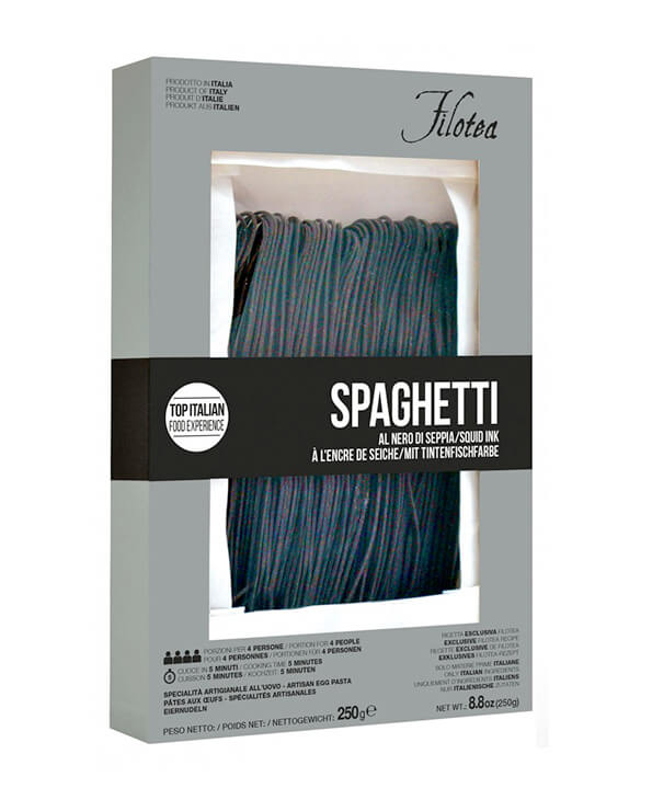 Spaguetti Nero di sepia disponible para comprar online en La Carnicería de Salamanca