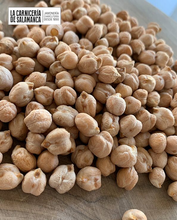 Garbanzos de Fuentesauco disponibles para comprar en nuestra carnicería online La Carnicería de Salamanca