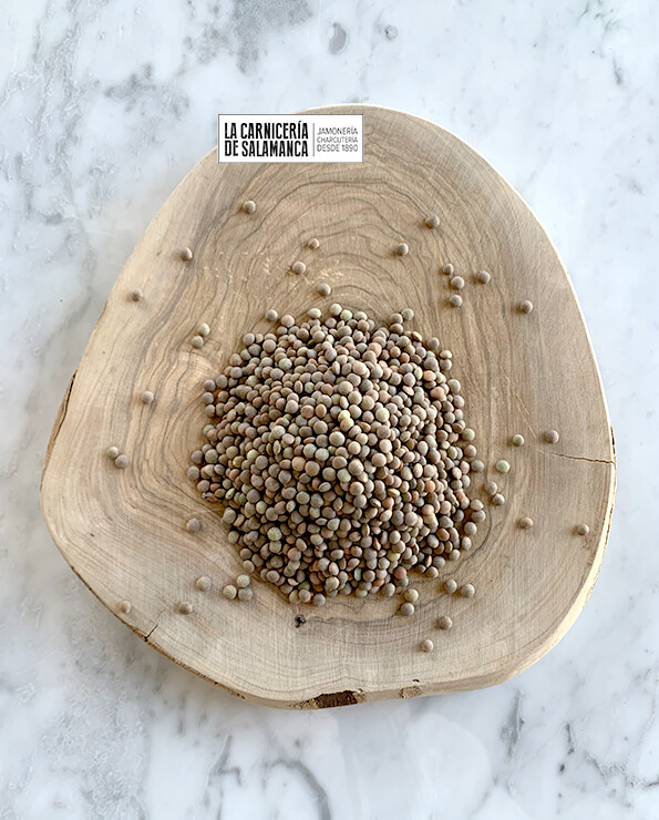 Lentejas verdinas disponibles para comprar online en La Carnicería de Salamanca