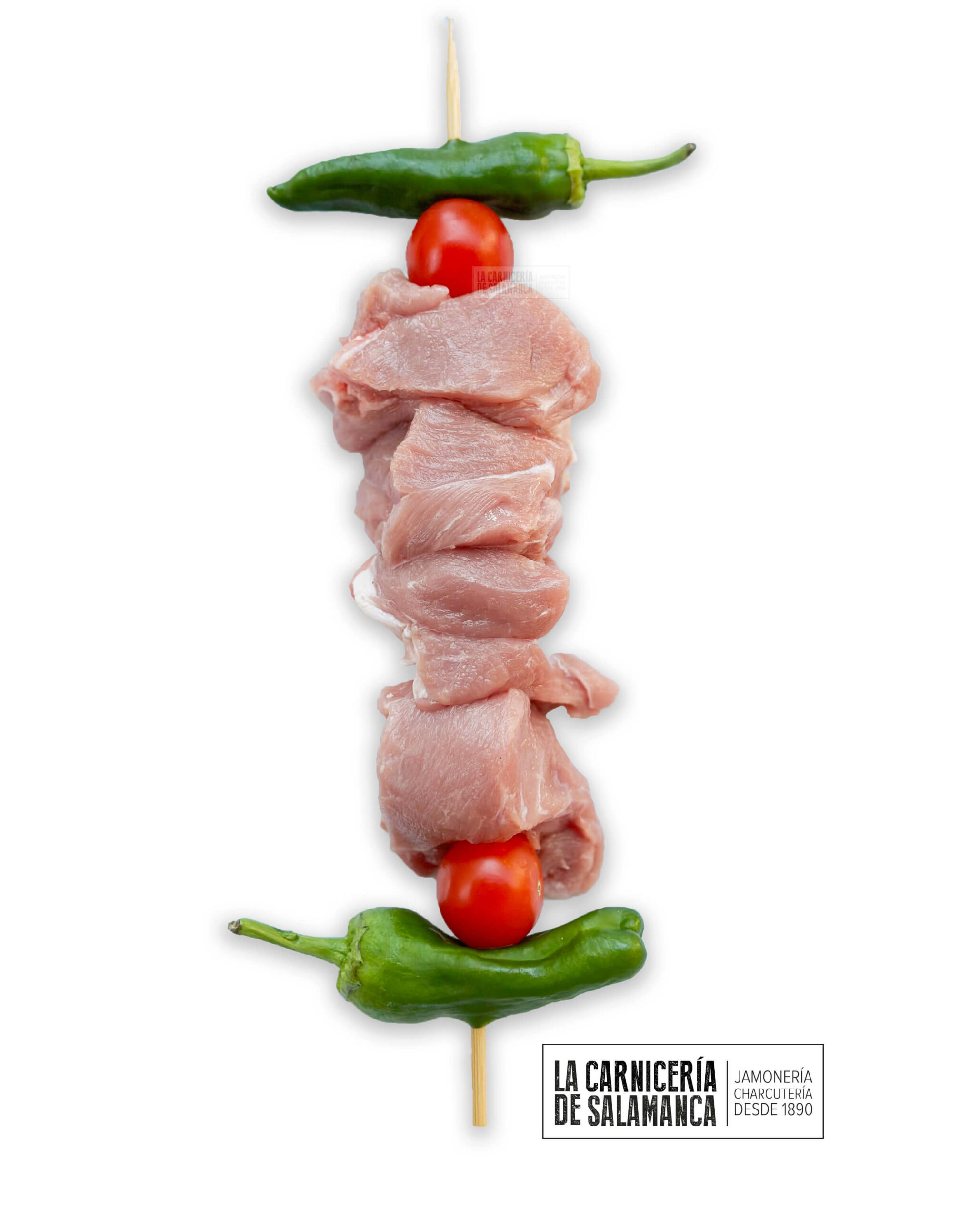 Brocheta de cordero lechal