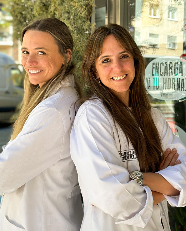 María y Estefanía hoy en La Carnicería de Salamanca