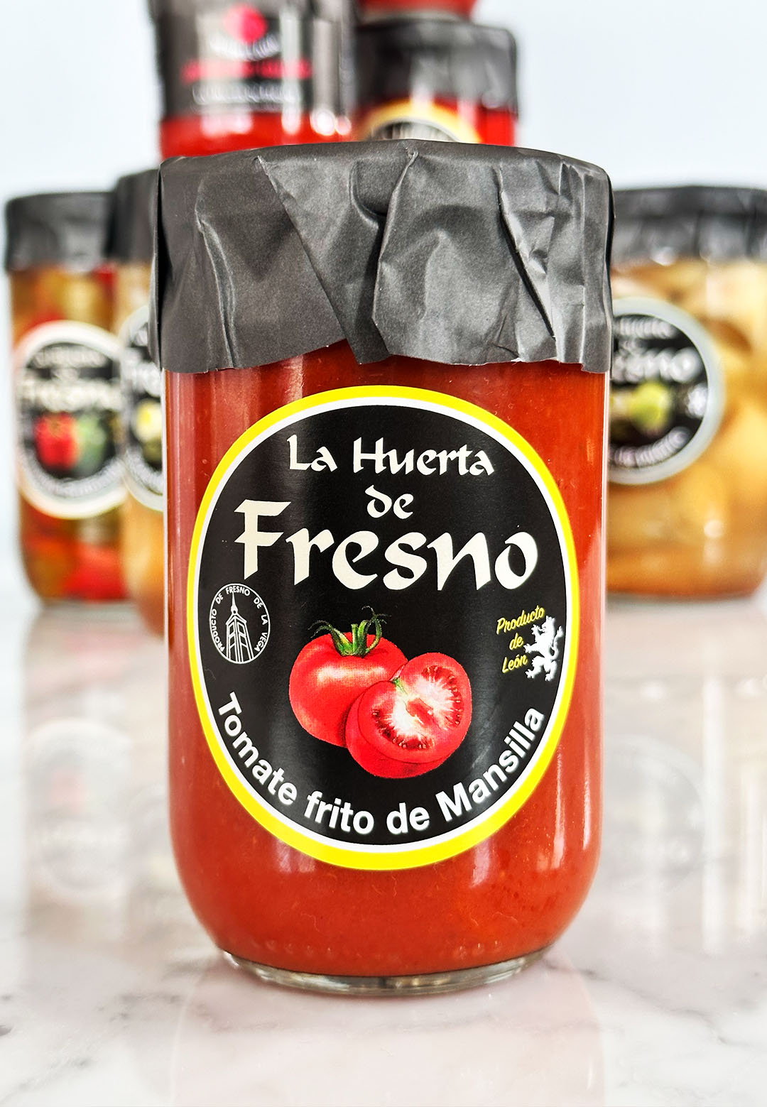 Tomate frito de Mansilla La Huerta de Fresno tarro 290 gramos comprar tomate frito casero online