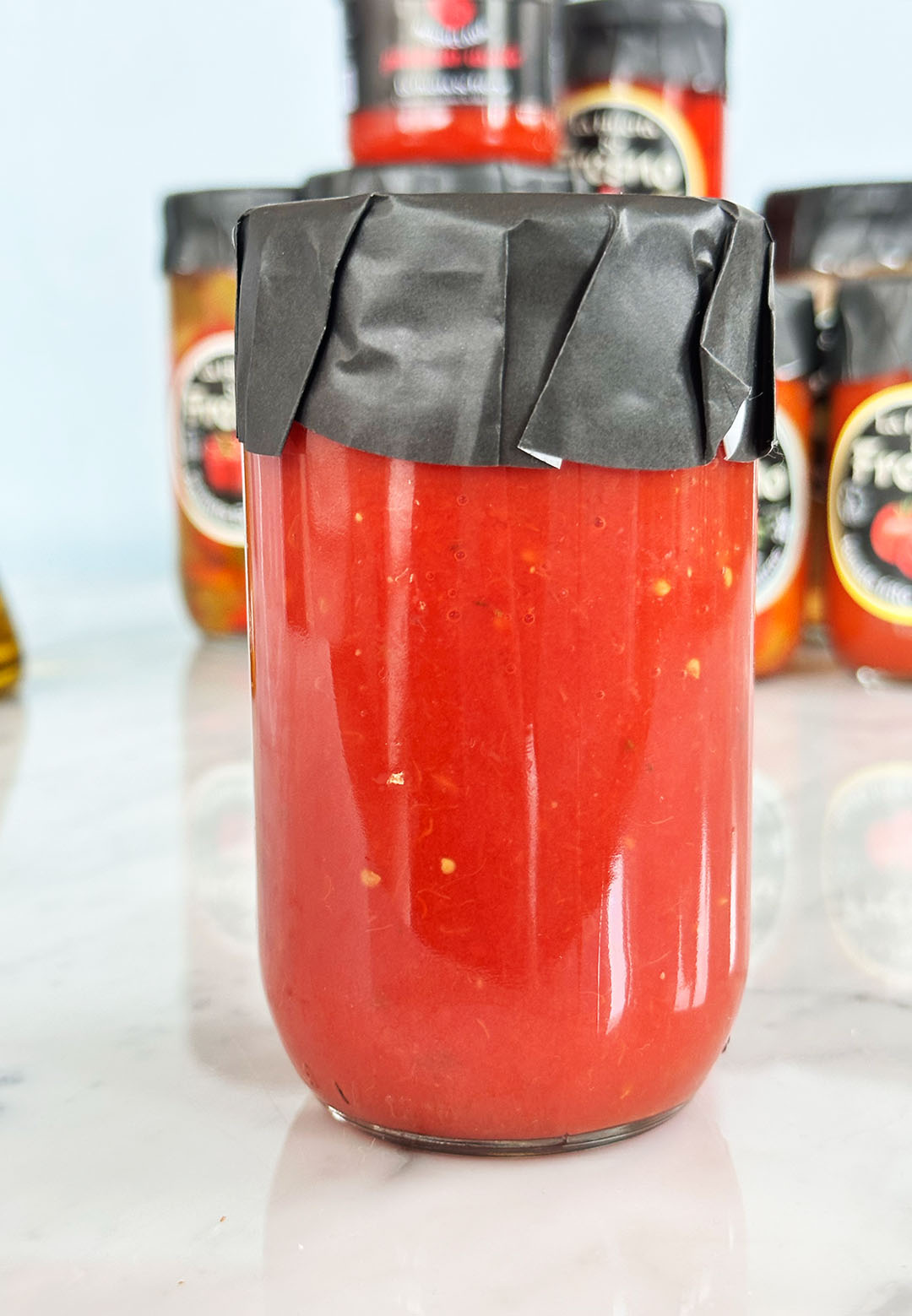 Tomate natural triturado sin sal La Huerta de Fresno tarro 310 gramos comprar tomate natural online